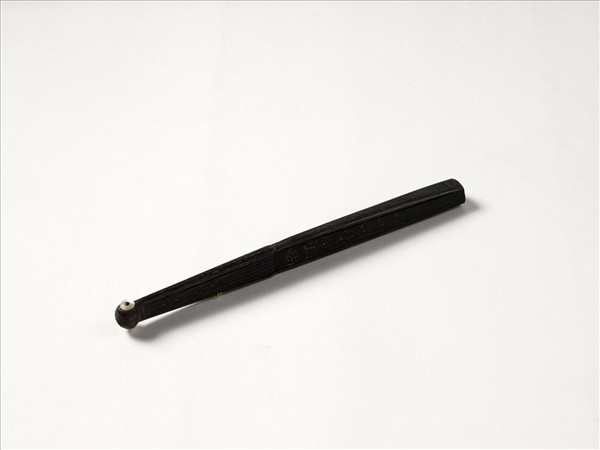 清永琰書乾隆御製月令七十二候詩　成扇