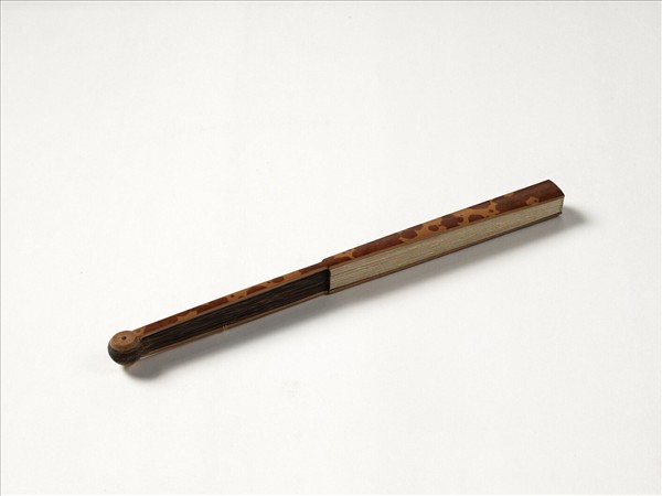 明張復畫楓林　成扇