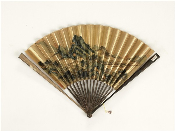 清赫奕山水　成扇