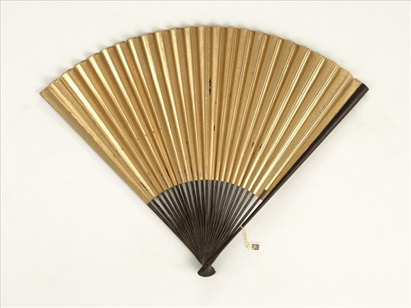 清人花鳥　成扇