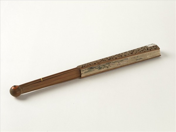 清蔣廷錫花卉　成扇