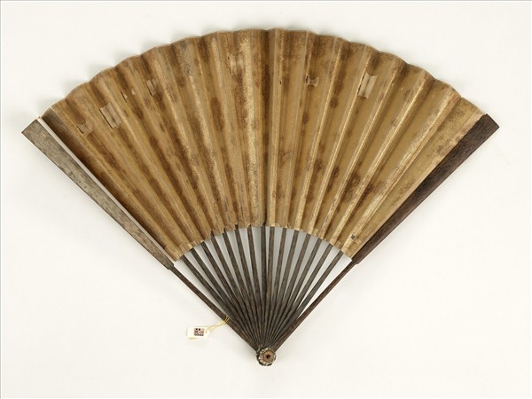 清人松鶴波濤　成扇