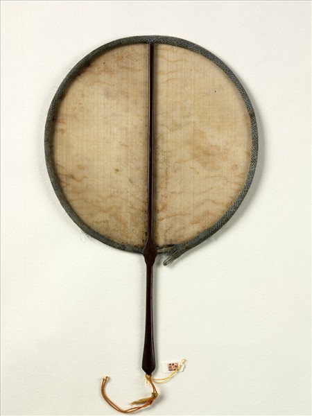 清人花卉　成扇