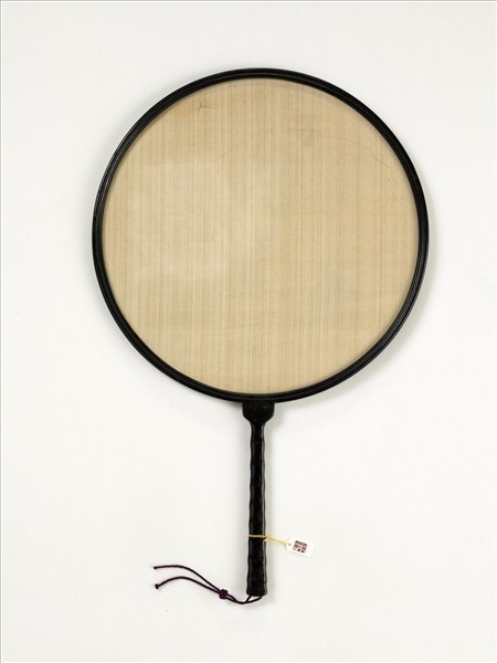 清人花卉　成扇