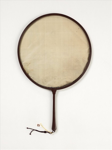 清人花卉　成扇