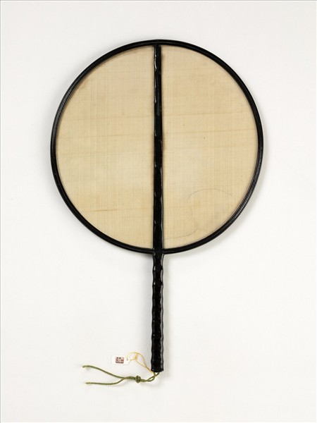 清人花卉　成扇