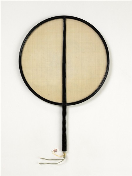 清人花卉　成扇