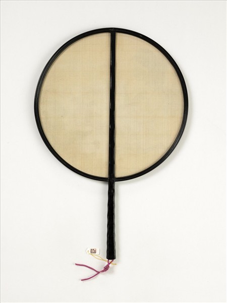 清人花卉　成扇