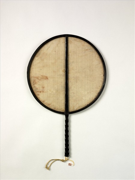 清人花卉　成扇