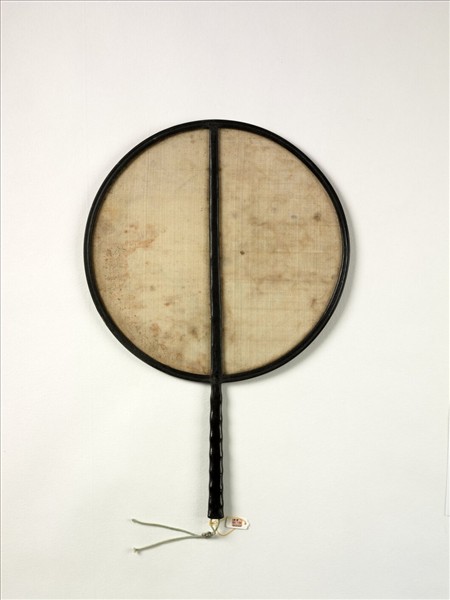 清人畫蘭　成扇