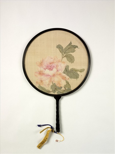 清陳兆鳳花卉　成扇