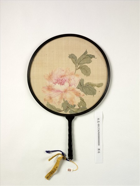 清陳兆鳳花卉　成扇