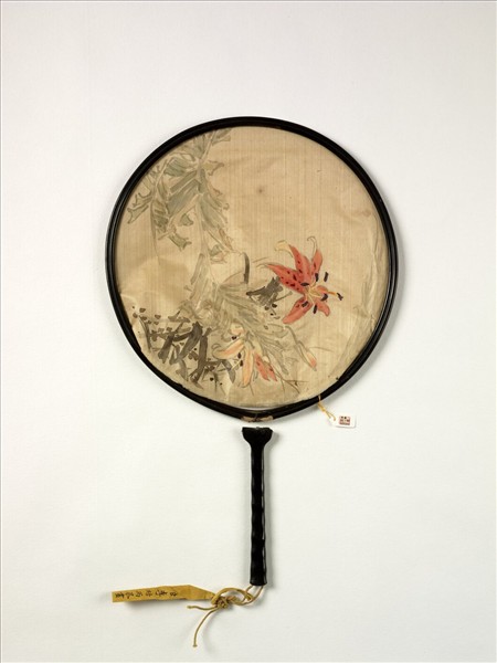 清李培雨百合　成扇