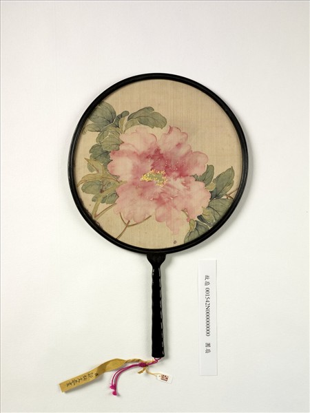 清郭炳文花卉　成扇