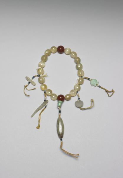 玻璃佛頭子十八子