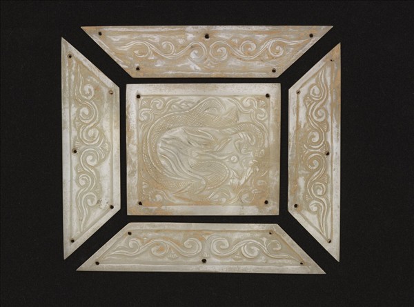 禪地玉冊玉匱嵌片