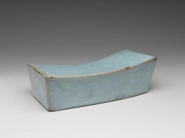 鈞窯天藍長方枕