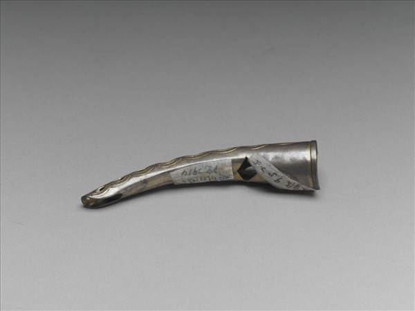 銀鍍金鏤空古錢紋指甲套