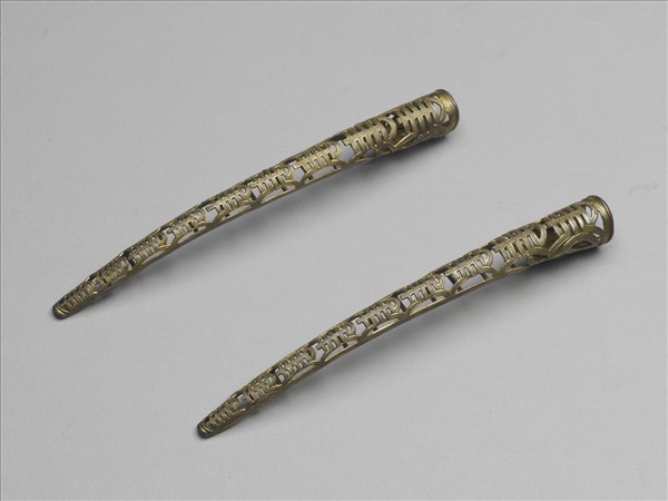 銀鍍金鏤空壽字指甲套