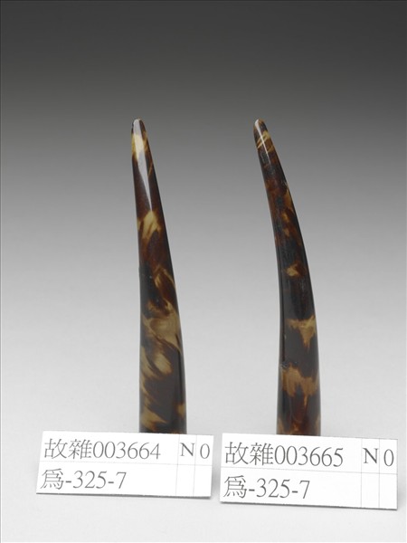 玳瑁古錢紋指甲套