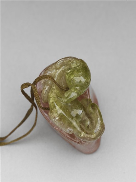 「貴疇」二色碧璽印