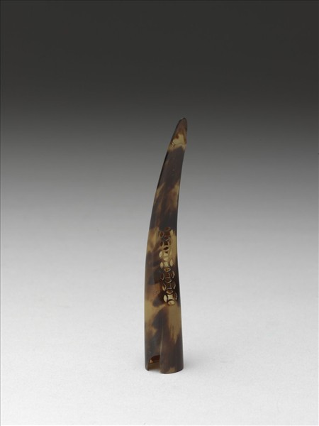 玳瑁古錢紋指甲套