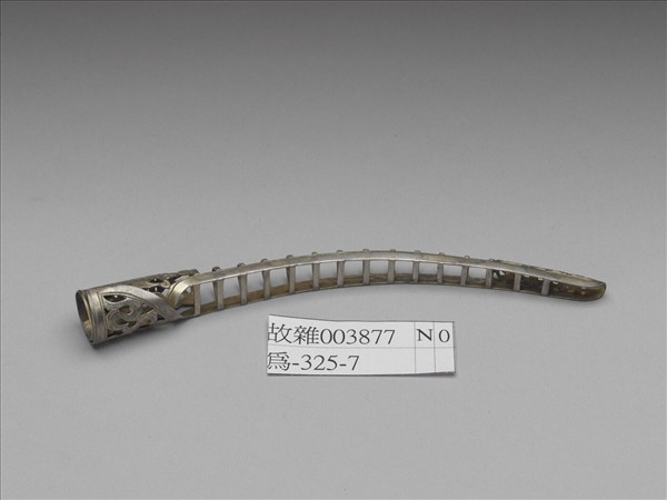 鏤空一字紋指甲套