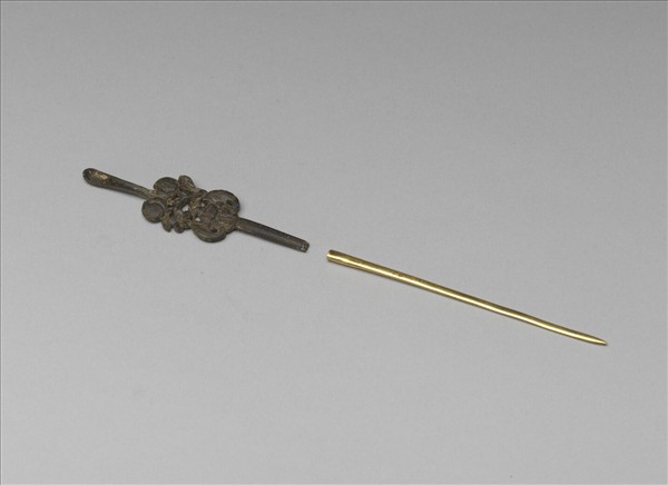 福壽沈香金梃耳挖簪