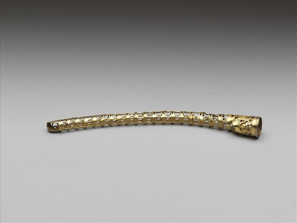 鏤空蝠壽紋指甲套