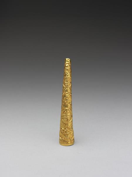 金卍字蝠壽指甲套