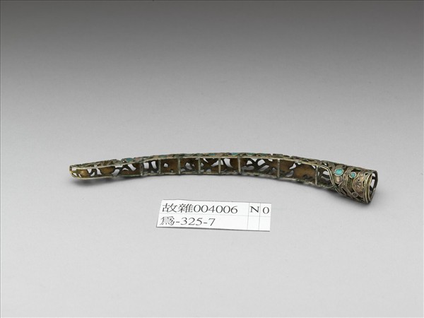 琺瑯花卉指甲套