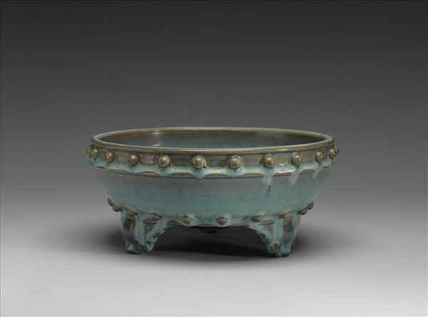 鈞窯 月白鼓釘洗