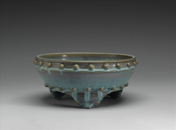 鈞窯 月白鼓釘洗