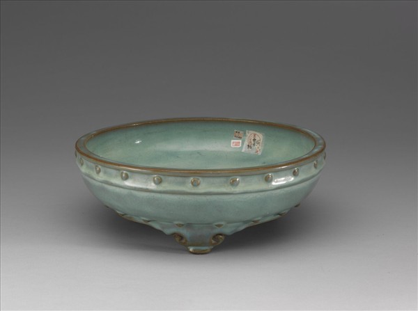 鈞窯 月白鼓釘洗