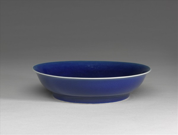 霽青釉盤