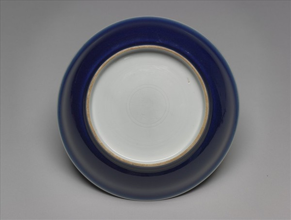 霽青釉盤