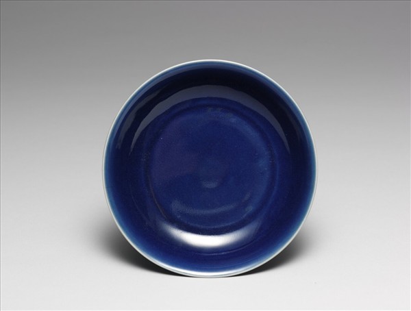 霽青釉盤