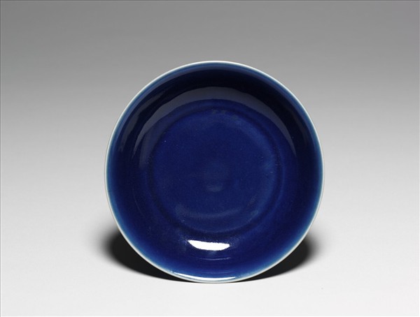 霽青釉盤