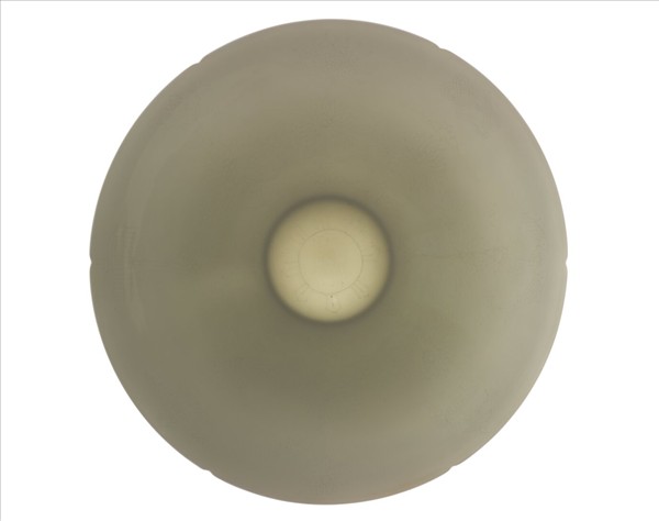 甜白半脫胎番蓮八寶紋葵瓣口碗