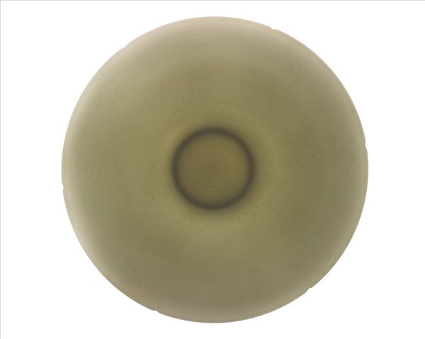 甜白半脫胎番蓮八寶紋葵瓣口碗