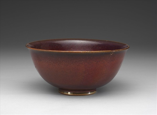 鈞窯 紫紅釉碗