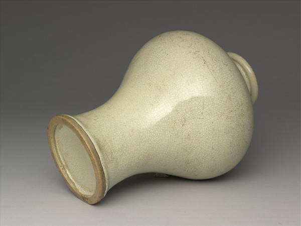 廣窯 月白釉梅瓶