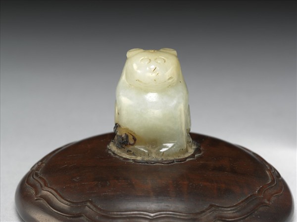 哥窯 月白釉魚耳爐