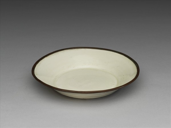 定窯 白瓷碟