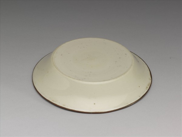 定窯 白瓷劃花花卉紋洗