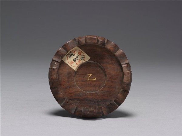 甜白四季花卉紋雙繫蓋罐