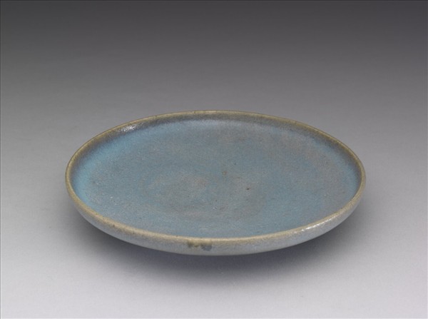 鈞窯 天藍圓碟