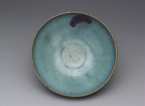 鈞窯 天青紫斑碗