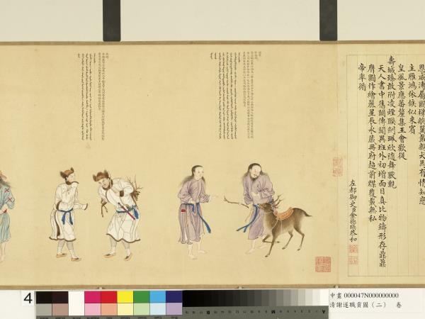 清謝遂職貢圖（二）　卷