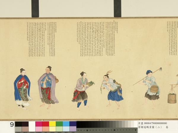 清謝遂職貢圖（二）　卷